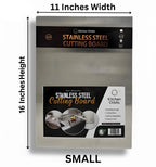 Steel chopping board