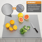 Steel chopping board