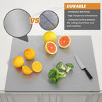 Steel chopping board